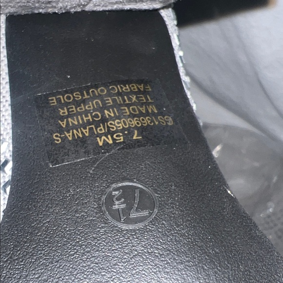 MIA WOMENS Sparkling Silver Heeled Boots 7.5 - Picture 5 of 5